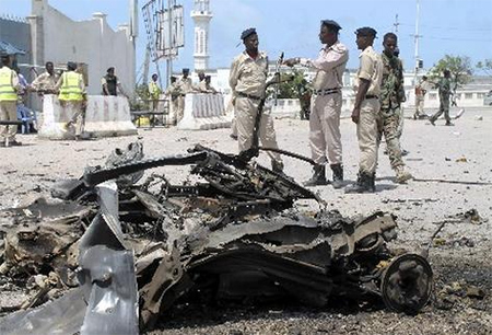 Un ataque fallido contra el palacio presidencial en Mogadiscio